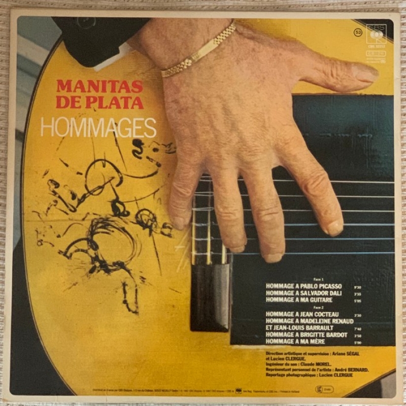 MANITAS DEPLATA /HOMMAGES LP.